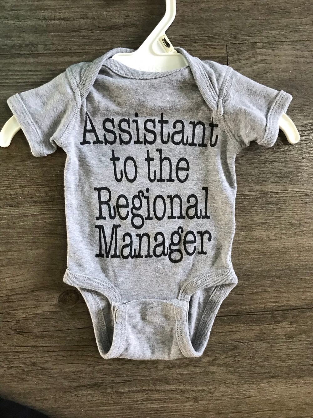 Rabbit Skins The Office Assistant to the Regional Manager Size Newborn